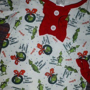 Grinch Dr.Suess Pajamas Girl